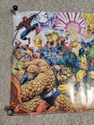 1992 Marvel Comics The Infinity War Poster Spiderman Fantasic Four Thanos X-Men — photo 2