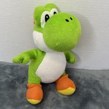 Nintendo Super Mario Bros. Green Yoshi 9 Inch Plush Official Licensed 2010