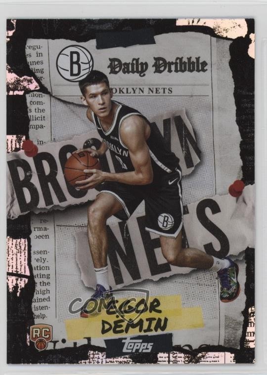 2025-26 Topps The Daily Dribble Egor Demin Egor Dëmin #DD-38 0u2l