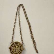 Hermione Granger Time Turner 360 Rotatable Hourglass Necklace Harry Potter BV6