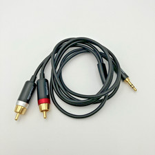 Basics 3.5mm Stereo Aux to 2 x RCA Audio Cable Adapters 4 Feet/1.2 m for Conn...