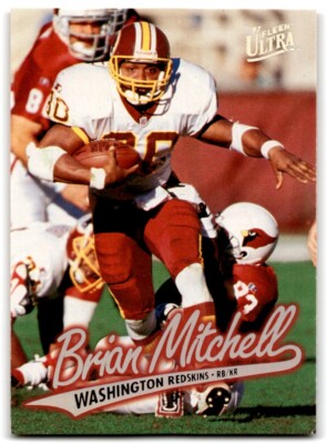 1997 Fleer Ultra Brian Mitchell Washington Redskins #71