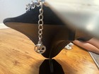 Rare Erica Lyons SIGNED pearl Necklace chunky vintage statement marquise crystal — photo 8