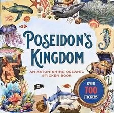 Poseidon's Kingdom Sticker Book over 750 stickers
