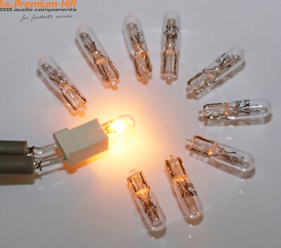 10x Lämpchen 24V 30mA für Studer Revox B77 PR99 B760 A77 B215 A700 Beleuchtung