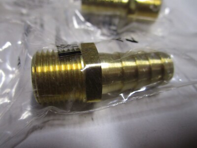 Everbilt 1/2 In. Barb X 3/8 In. MIP Brass Adapter Fitting 800199 - The Home Depot - Foto 2