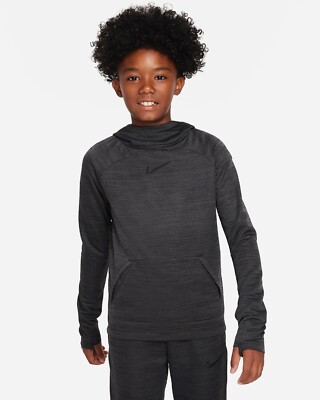 Nike Dri-FIT Academy Big Kids' Pullover Soccer Hoodie FD FD3133