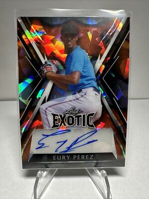 2023 Leaf Exotic Clown Fish Kaleidoscope /3 Eury Perez #BA-EP1 Rookie Auto - HOT