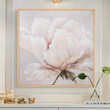 Pure Hand painted Abstract Flower Oil Painting Home Good Canvas Wall Art Artwork