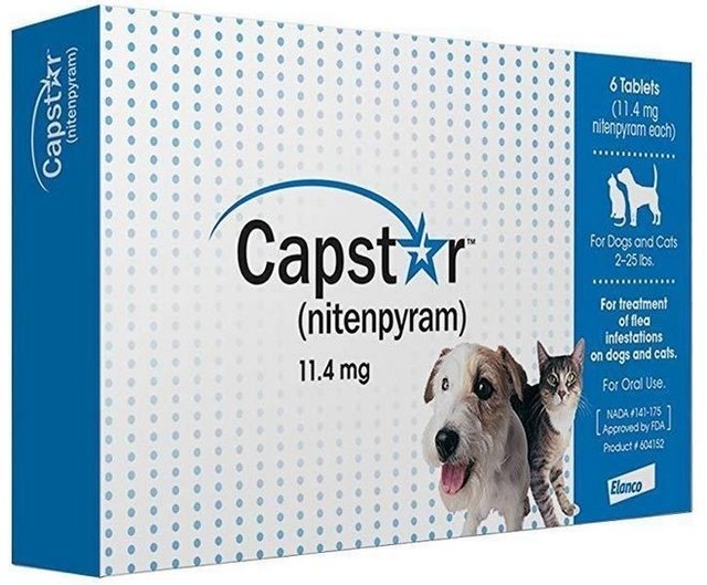 Novartis Capstar Flea Tablets for Dogs and Cats 225 Lbs 6 Count for sale online eBay