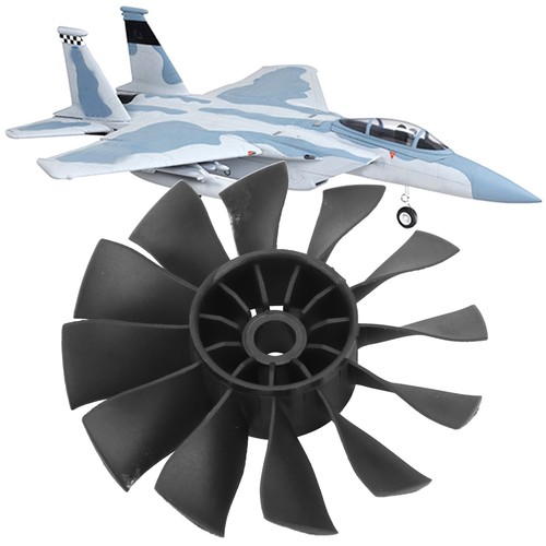 50mm Rohrventilator 12-Blatt Propeller Kunststoff Rohrlüfter Zubehör für RC Flugzeuge - Bild 16 von 18