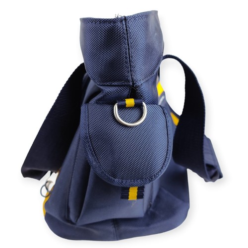 Polo Sport Ralph Lauren Tote Style Cabin Bag - Blue/Yellow - Vintage Y2K - Foto 3 di 7