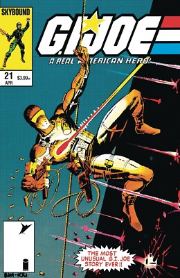  GI JOE # 21 (FACSIMILE) - SNAKE EYES ''SILENT'' ISSUE - LARRY HAMA  4/2/25  