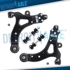 4pc Front Lower Control Arms Sway Bar for Buick Rendezvous Pontiac Aztek Montana