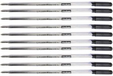10 Cross Style Ballpoint Pen Refills, Smooth Flow Ink, Medium Point