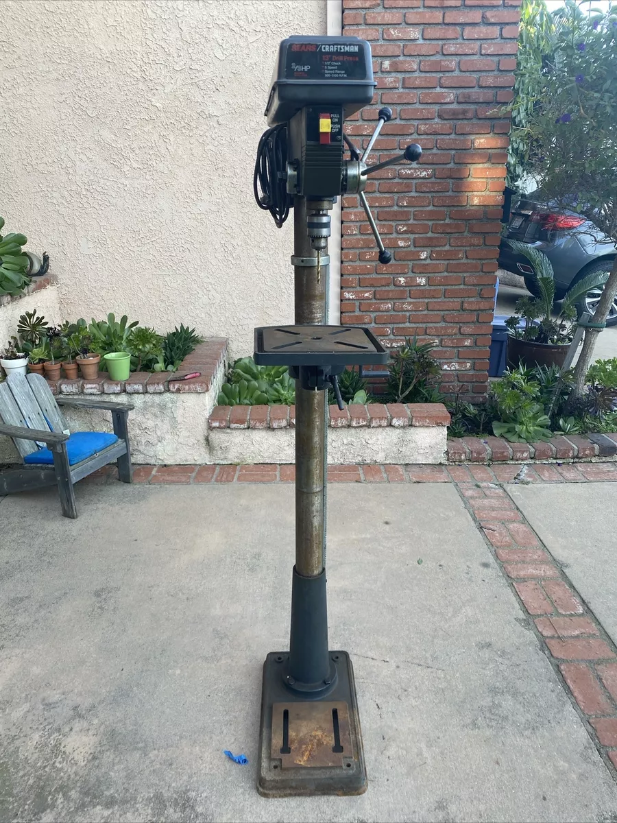 Sears Craftsman 13 Drill Press Model 113.213130 1 2 Chuck 5