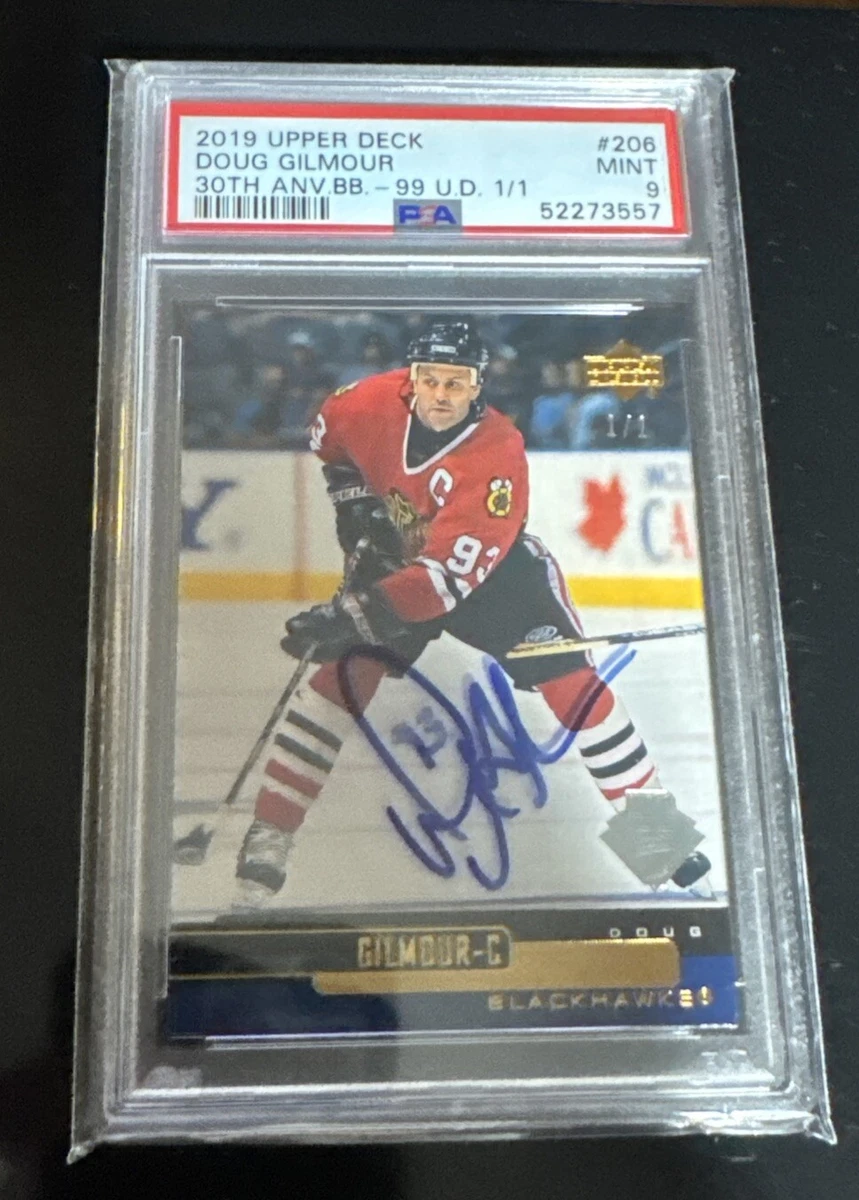 Doug Gilmour Ice Hockey Autographed Sports Trading Card Singles