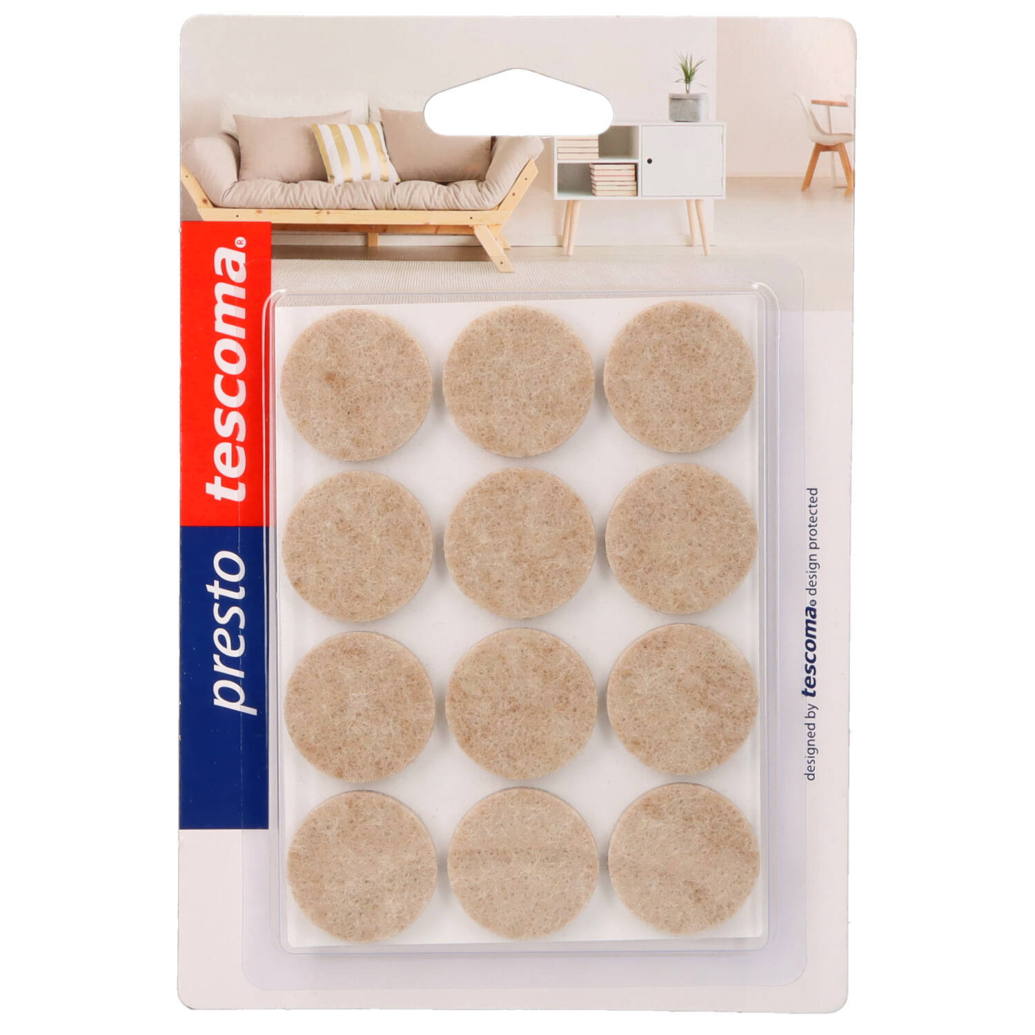 TESCOMA FELTRINI ADESIVI DA 25MM 24PZ