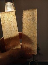 161.KNIFE HANDLE MATERIAL.AMBER SCALES FOR KNIFE HANDLE.(NATURAL).