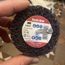 Scotch-Brite Clean and Strip Spindle Mounted Disc - 3M XT Pro 75x13x6 mm