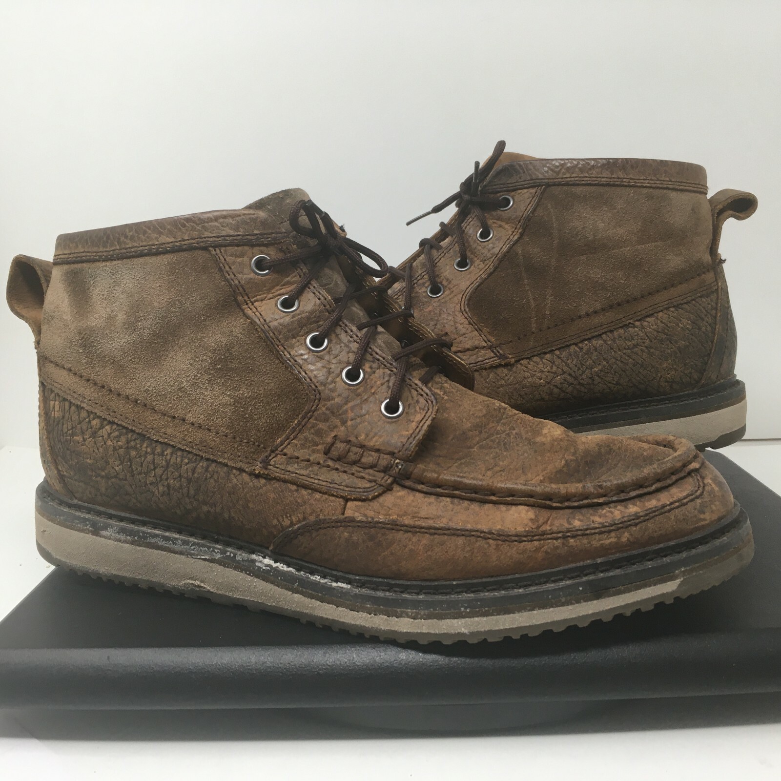 Brown Chukka Leather Boot | eBay