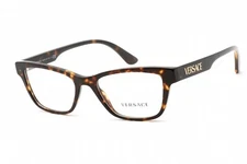 VERSACE VE 3316 108 Eyeglasses Dark Havana Frame 53mm