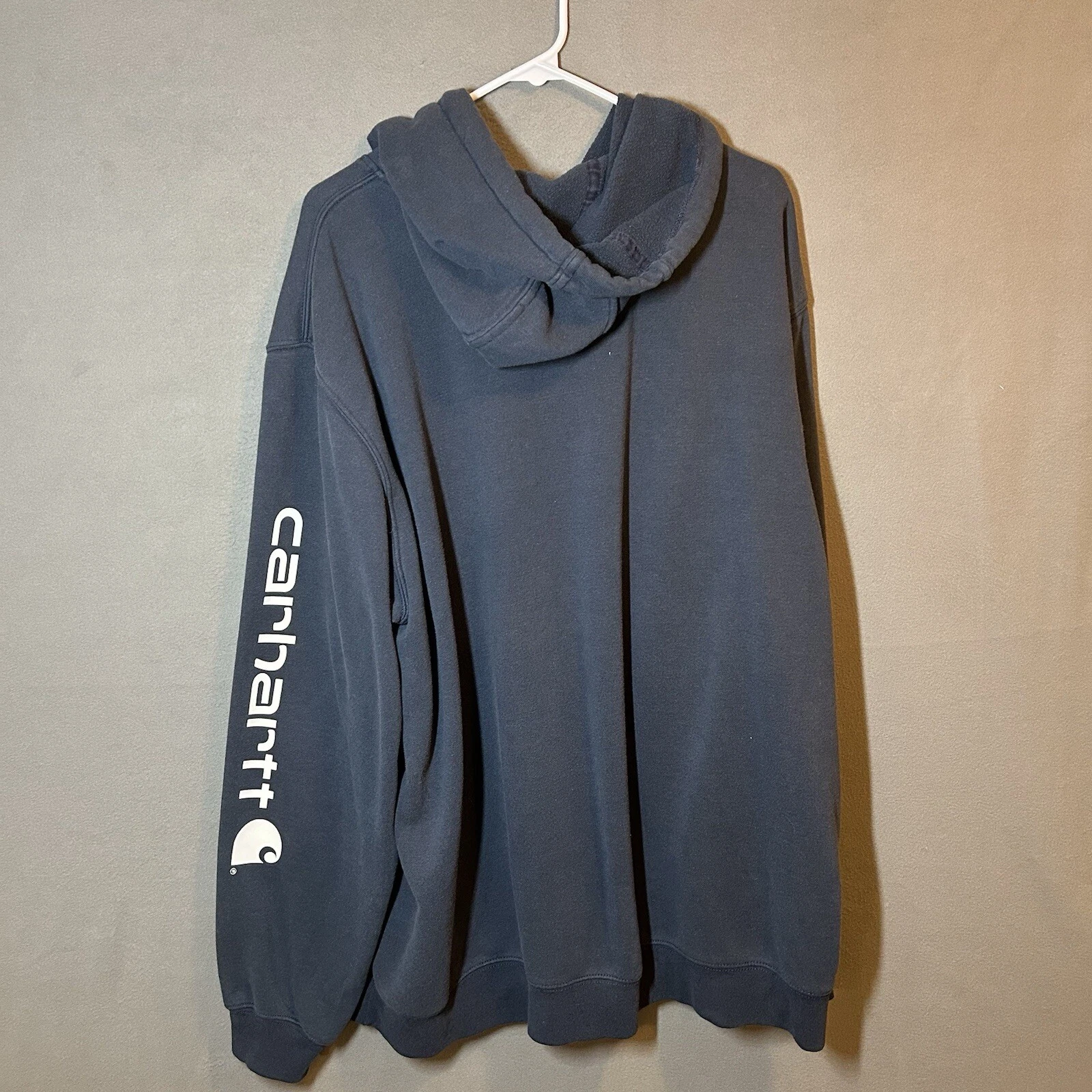 VETEMENTS Felpa con cappuccio pull on Carhartt blu 2XL manica incantevole K288 472