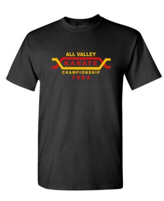 ALL VALLEY KARATE TOURNAMENT - 80's retro - Mens Cotton T-Shirt