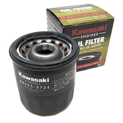 GENUINE OEM KAWASAKI PART # 49065-7010 OIL FILTER PACK OF 4; REPLACES 49065-2078 GENUINE OEM KAWASAKI PART # 49065-7010 OIL FILTER PACK OF 4; REPLACES 49065-2078