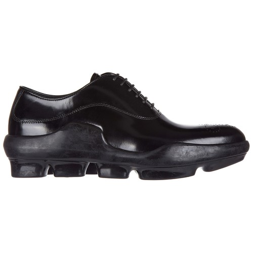 Prada scarpe stringate donna 1E047G 055 F0002 nero classiche allacciate |  eBay