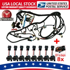 For GM LS Swap Vortec 97-06 Complete Standalone Wiring Harness Kit LS1 4L60E DBC