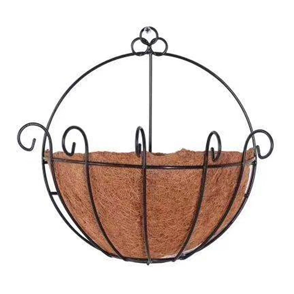 1PC Coconut Coir Fibre Hanging Basket Liner Replacement Flower Plant Pot Lining - Image 2 of 4