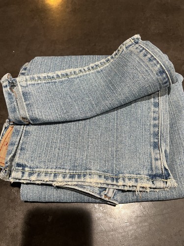 Abercrombie & Fitch Light Wash Low Rise Boot Cut Juniors 14 Slim Jeans RN75654 - Picture 10 of 19