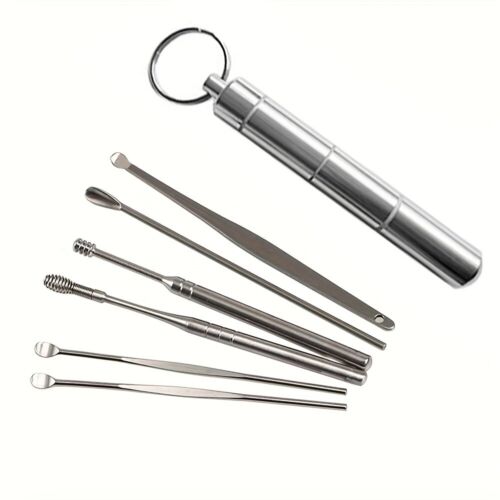 5pcs High-End Nail Clipper Set for Seniors - Modern Stainless Steel Toenail Clip - Picture 5 of 10