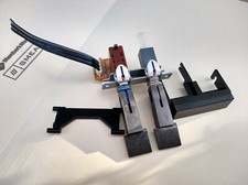 Vintage Sanyo TP V16 turntable knobs with two switches used tested