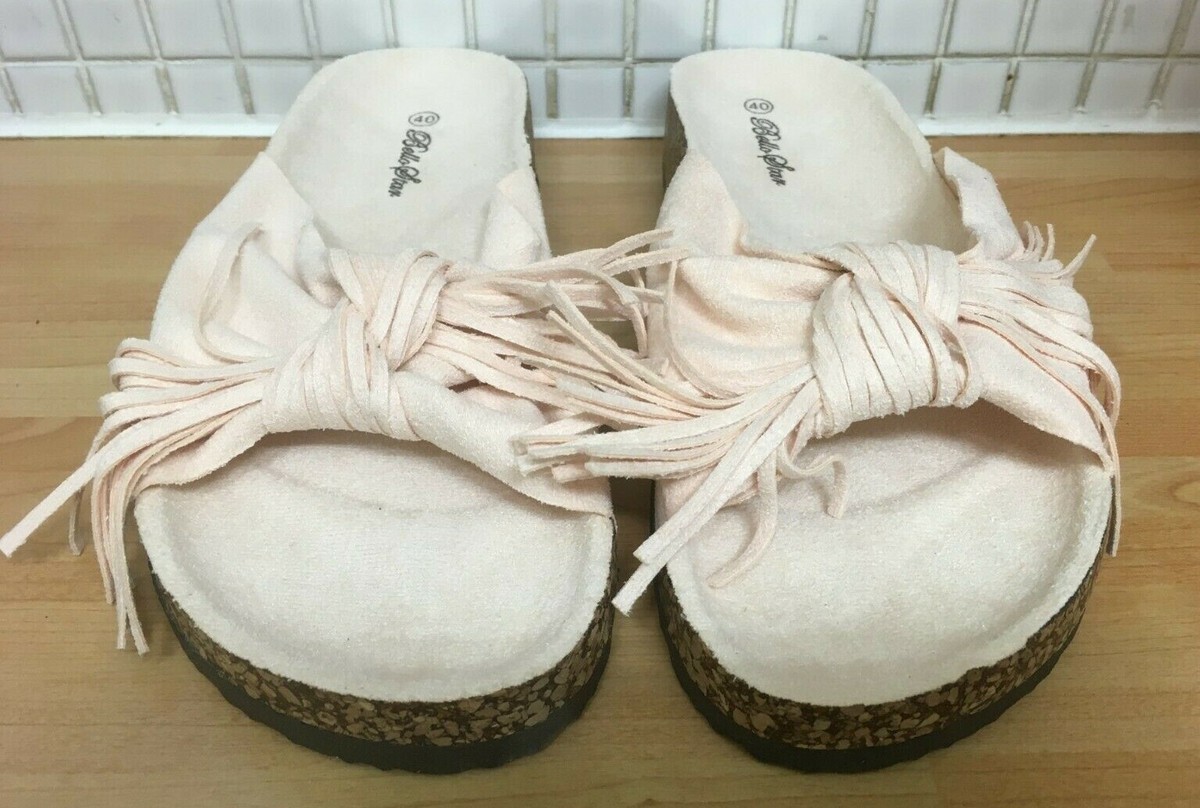 Sandals Slippers Slides Sliders Mule Bello Star Sizes 3-8 Uk BNWT Beige or  Black