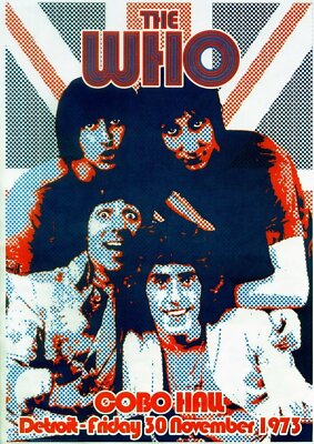 The Who ポスター The Who Reproduction 4