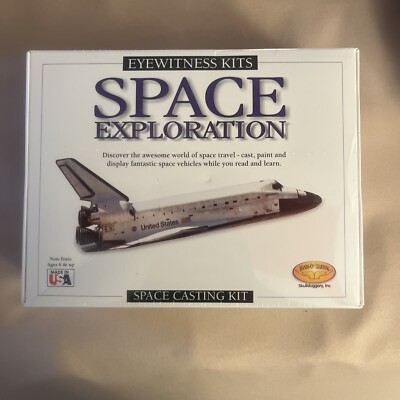 NEW In Box Eyewitness Kits Space Exploration Space Vehicles Casting Kit