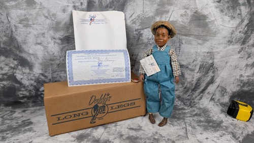 Daddy's Long Legs Doll Marcus Yo-Yo & Cap Signed Promo Edition + Certificate Vtg - Picture 3 of 23