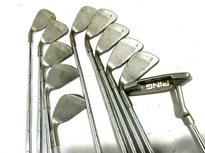 ◆ピン EYE 2 KARSTEN◆1I&4I-SW◆9本◆スチールシャフト◆ PING EYE2 Karsten Golf Club Iron Set 2-9 S & W & Putter RH Steel