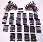 <!--F#f_0-->55 56 57 Chevy Complete REAR Window Moulding Connector Clip Set 2 n 4 Door Sedan<!--F/-->