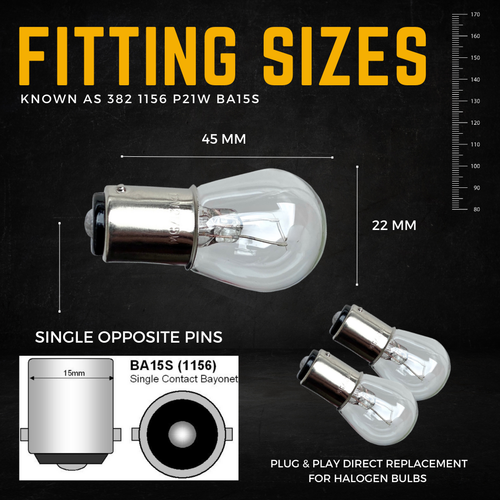 For Bmw 3 Series E46 Original Halogen Brake Light Stop Tail Light Bulbs 1997-06 - Picture 3 of 10