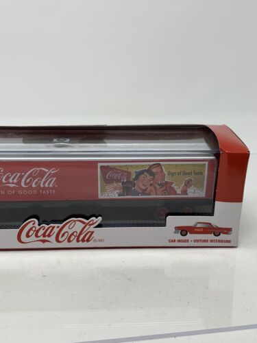 M2 Schild Coca Cola 50er Jahre Getränkesemi mit Anhänger L13-2 - Bild 3 von 6