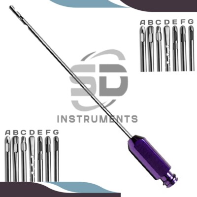 Luer Lock Liposuction tools Reusable & Autoclavable Superior Grade Steel A++++
