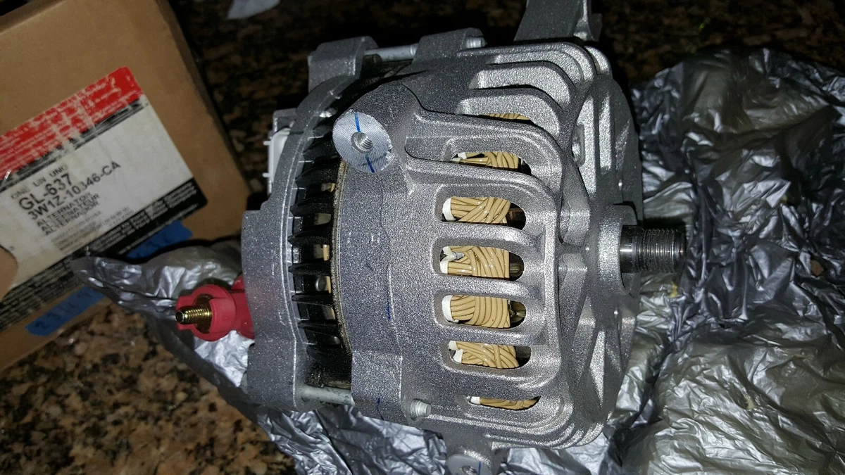 MOTORCRAFT ALTERNATOR GL-637 FORD MOTOR PART 3W1Z-10346-CA | eBay