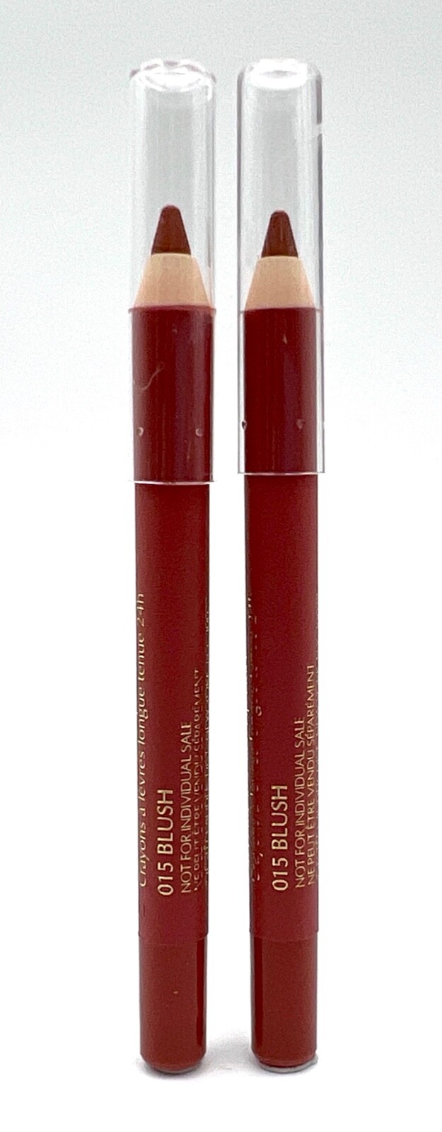 2 pcs Estee Lauder Double Wear Stay in Place Lip Pencil ~ 15 Blush ~ 0.04oz each