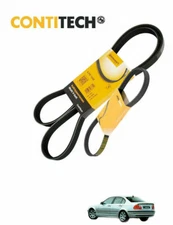   1999-2002 BMW E46 328i 330Ci Drive Belt Kit Alternator Water Pump AC ContiTECH