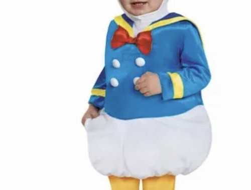 🌍 Disguise Baby Boys Donald Duck Prestige Infant Costume,No Hoodie ‼️