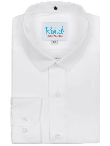 Mens Bankers Collar Shirt | 1930s 