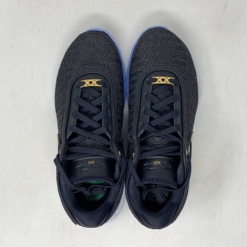 Nike Lebron XX 20 'Fab 5' Gold Black Sneakers, Size 6.5Y / 8W BNIB DQ8651-003 - Picture 5 of 8